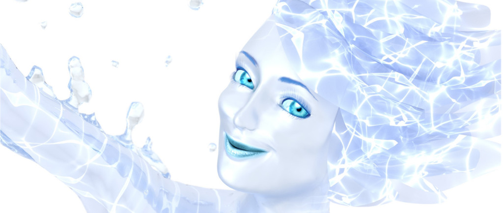 Simul Wasserfrau